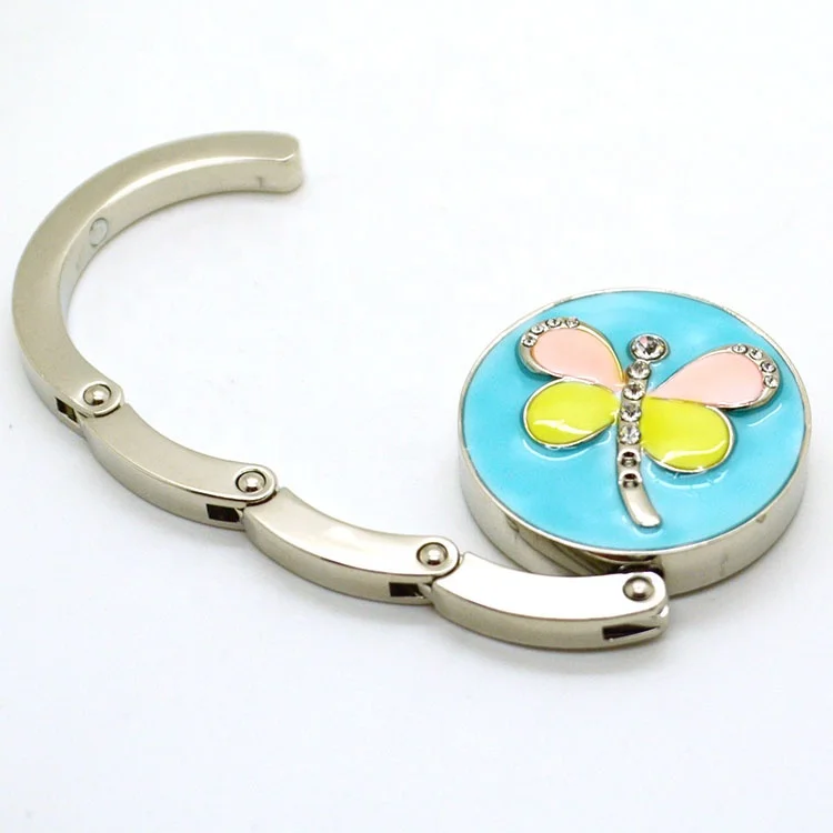 

New fashion metal creative travel gifts handbag metal hook hanger, Various enamel colors