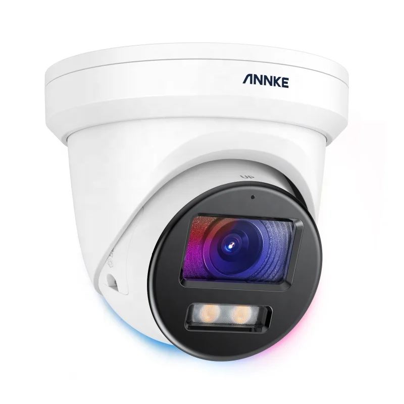 

ANNKE NightChroma 8MP 4K IP Security Camera Human&Vehicle Detection Outdoor CCTV Camera Support One-way Audio