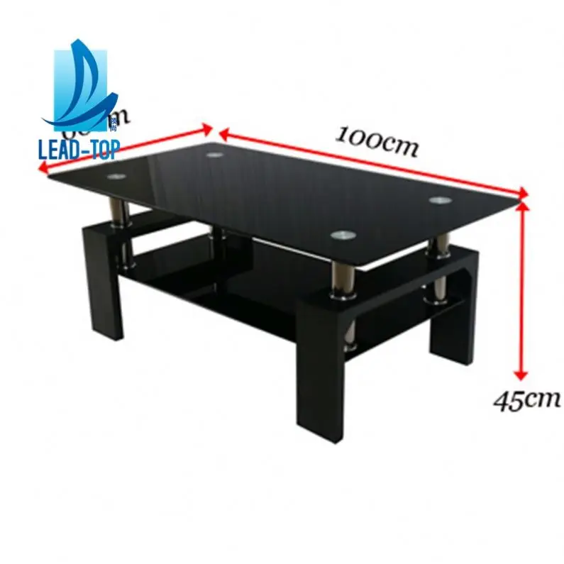 
modern design cheap dining room furniture center table black acrylic square mirrored/glass coffee table coffee table sets 