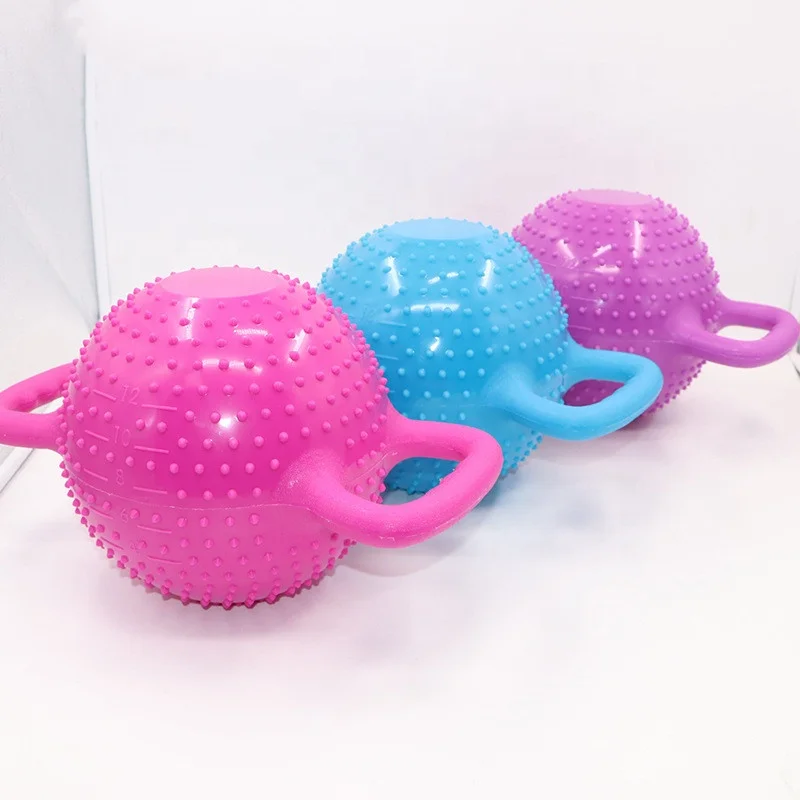 

8 Colors soft adjustable kettlebell set with handle, Purple,blue ,pink,gray,red,yellow