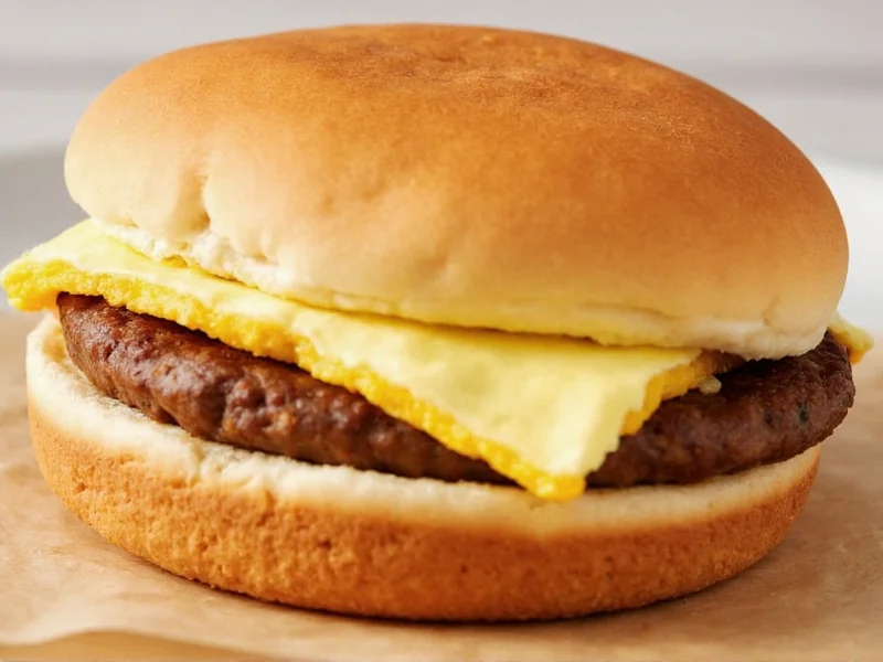 Sausage Egg McMuffin Calories: 480 Per Sandwich