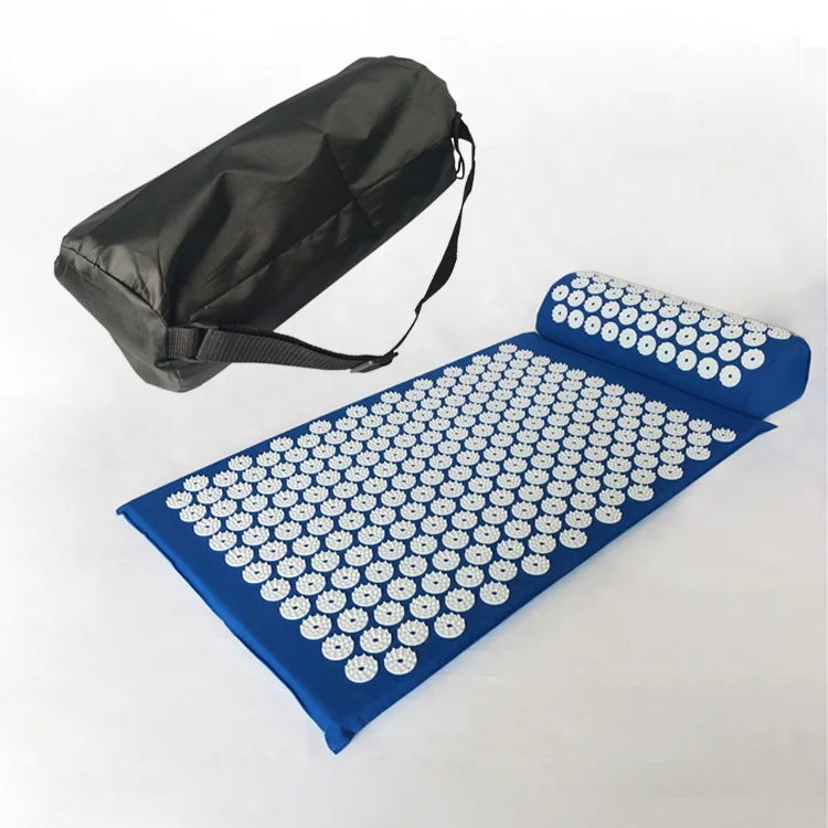 

massage relax and pillow set meditation mat set acupuncture mat and pillow