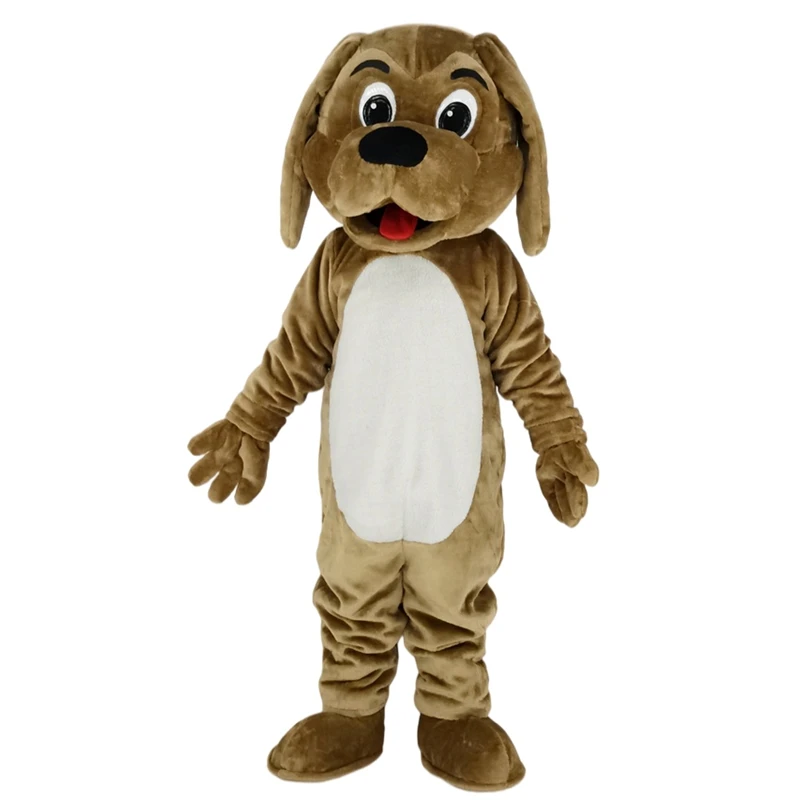 

Cute Brown Dog Mascot Costume Animal
