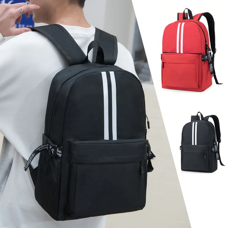 

Fashion simple plain super hot gift customisable factory direct schoolbags college boys girls waterproof custom backpack for men