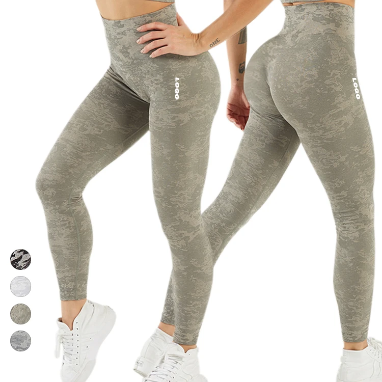 

High quality scrunch butt lift leggings high waisted workout gym seamless leggings for women, Picture