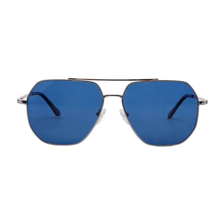 

Custom Logo Fashionable High Quality Unisex Luxury Oversized Metal Sunglasses, 4 colors