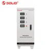 SOLID TND-6KVA 9KVA 15KVA Three Phase AVR Voltage regulator stabilizer servo motor control best price