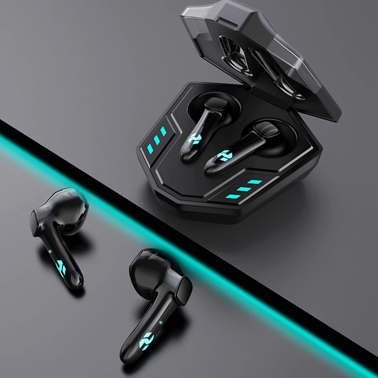 

In Vogue TWS 5.0 In-Ear Sound Synchronic HIFI Stereo Wireless Earbuds ME-28 Special for Cell Phone Game and Music under peace, Black
