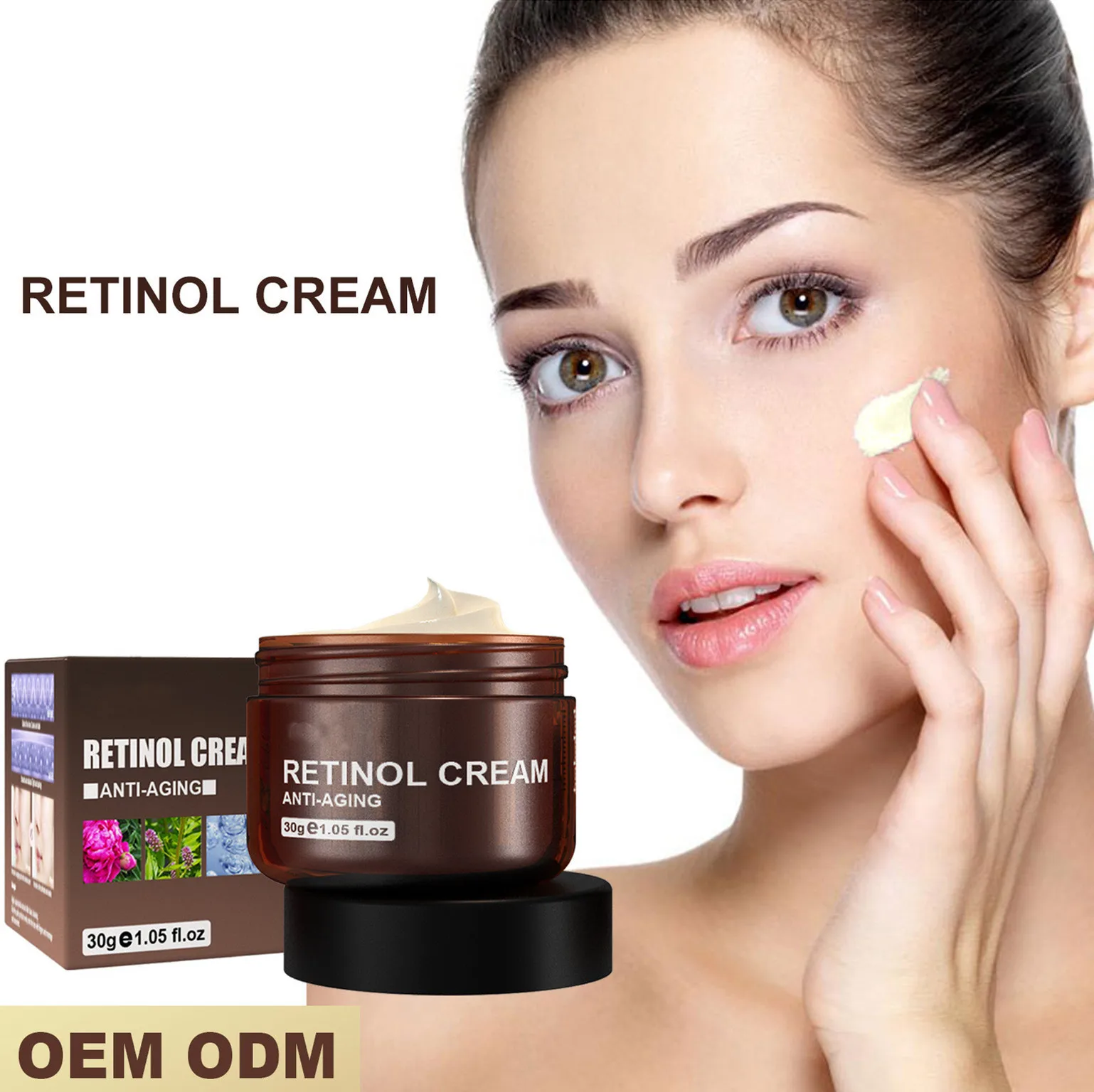 

Private label moisturizing firming anti aging collagen retinol face cream