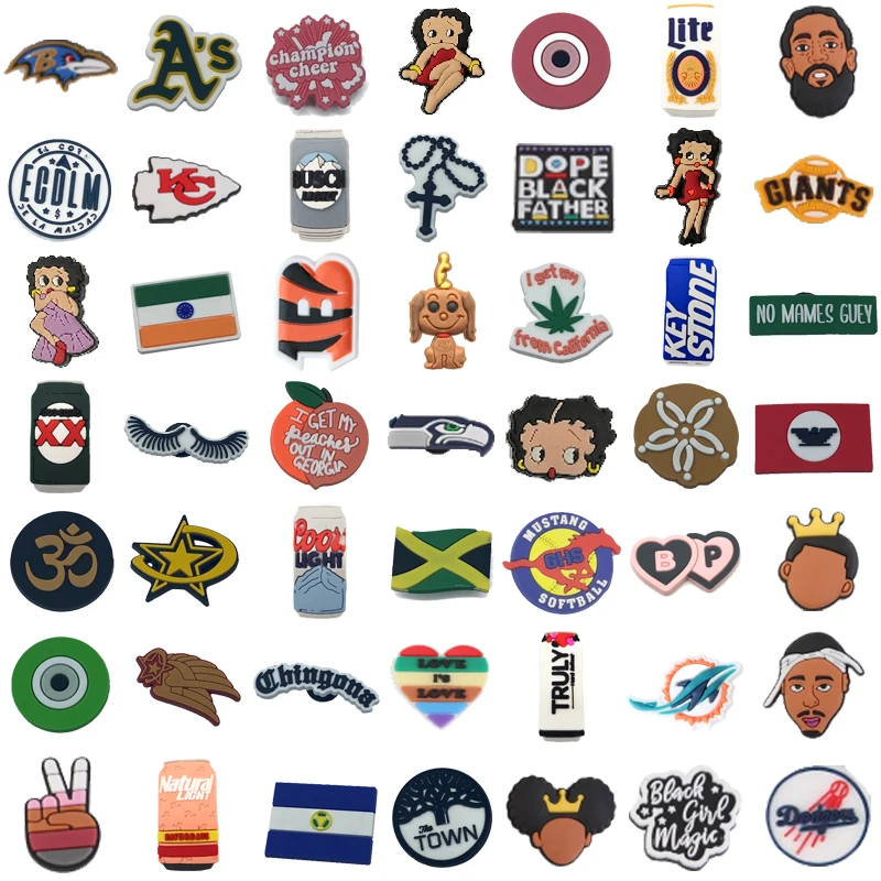 

Professional Manufacturer Accessories Pvc Croc Luxury Designer Shoe Charms