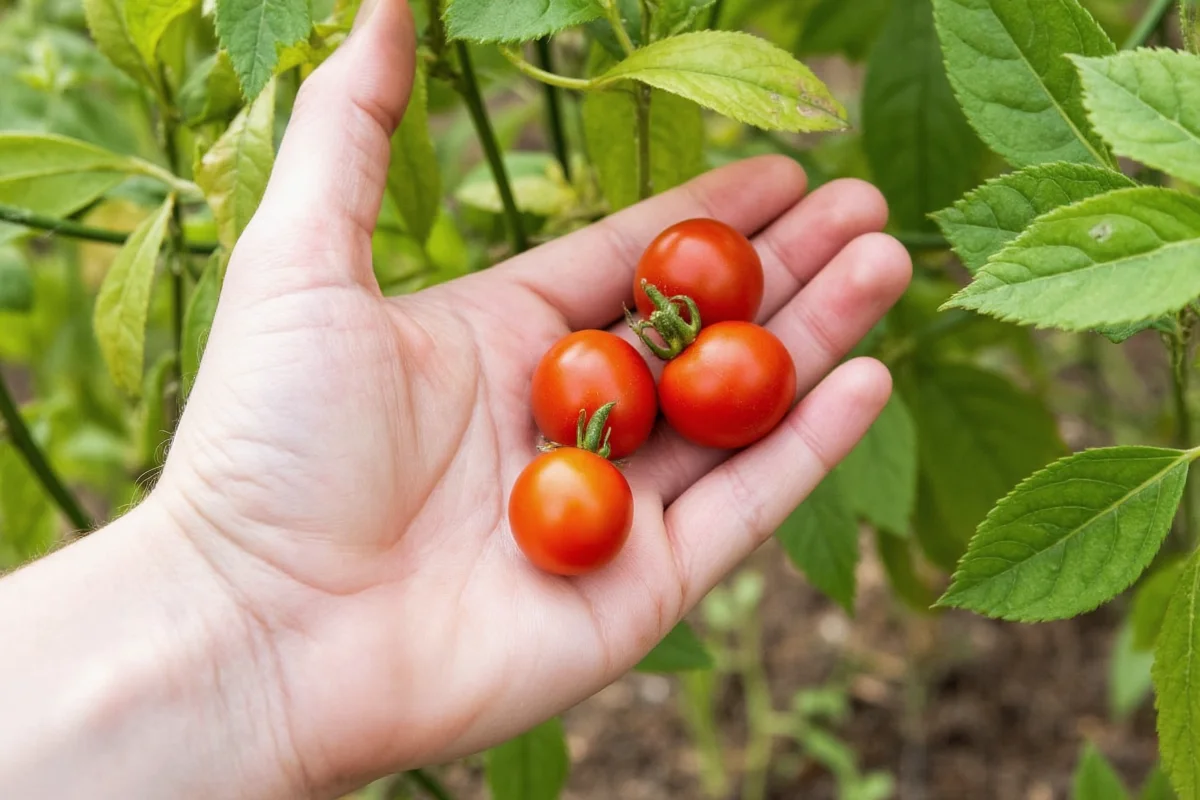 how far apart to plant cherry tomatoes