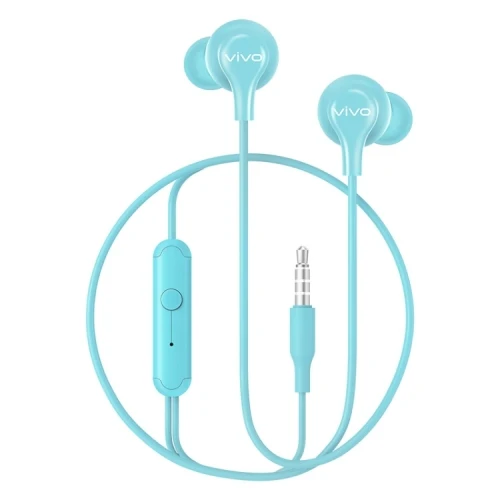 

High Quality Earphones Original for vivo HP2033 6020005 3.5mm Interface In-ear Wire Control Earphone with Mic