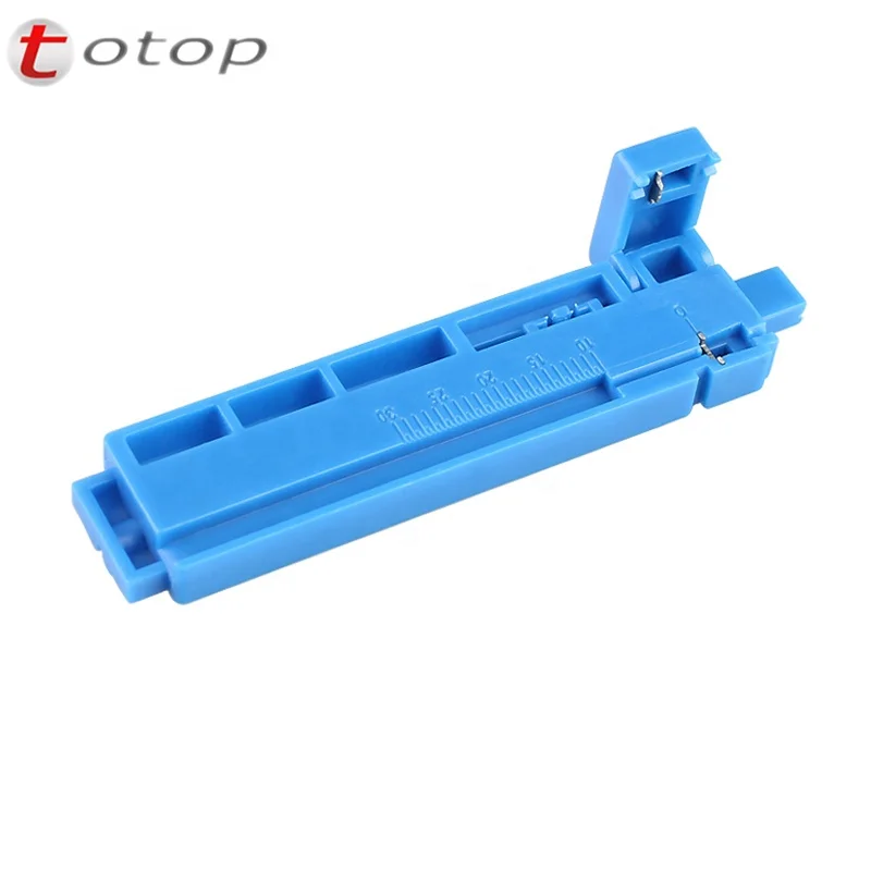 FTTH fiber optic cable fixed length stripper guide rail fixed length