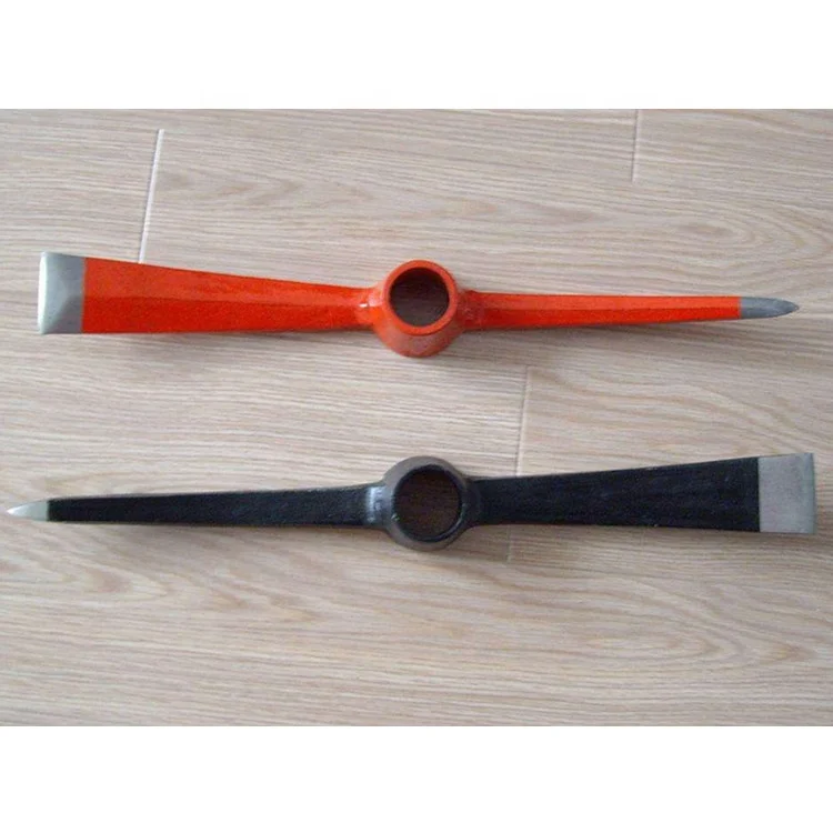 
Tangshan Factory Good Quality Iron Handle Pickaxe P404 For Africa Market Railway Steel Pickaxe P410 