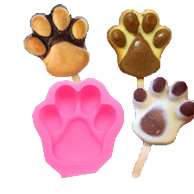 

Bear Paw Cake Decoration Tool Silicone Molds For Making Dessert
