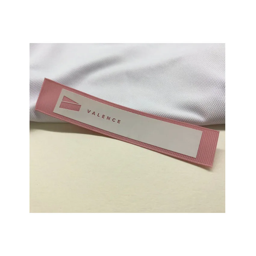 

Thread Security For Woven Labels Woven Label Shorts And Shirt, Custom color