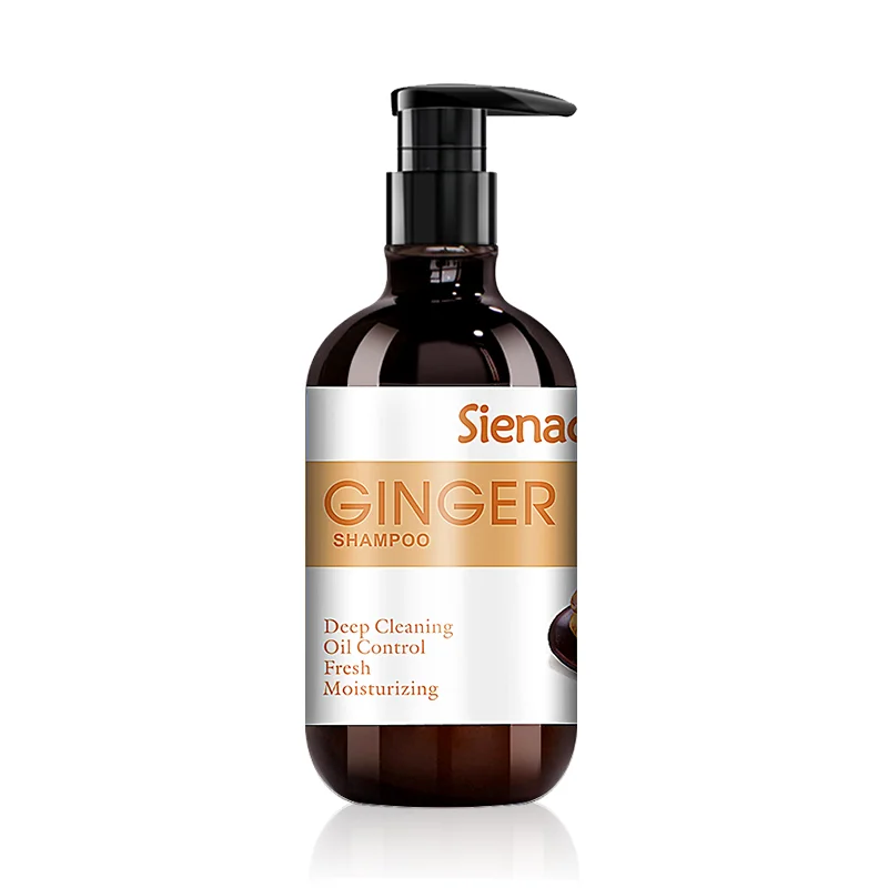 

2021Hot-Sale Vegan Formula Sulfate free Natural Anti-Hair loss Treatment Hair Growth Organic Ginger shampoo