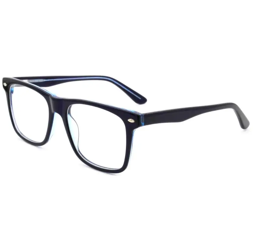 

High quality and cheap eyeglasses optical frame transparent acetate eyeglasses frames eyewear fashion