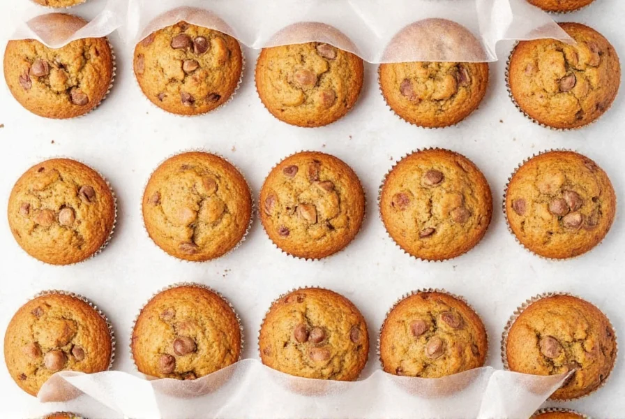 Verschiedene Varianten von Cinnamon Chip Muffins inklusive glutenfreier und veganer Optionen