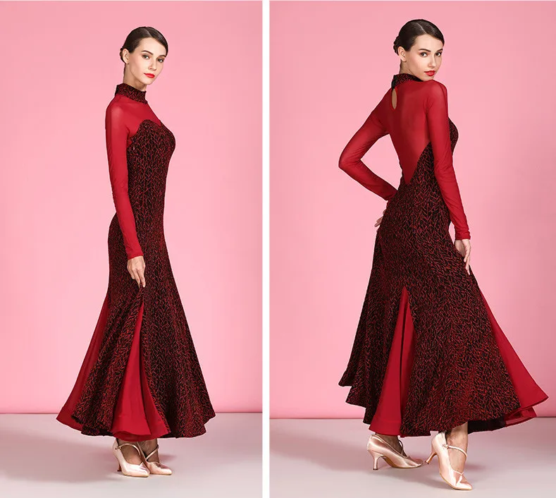 Ballroom Dance Dresses For Women Latin American Dancing Dresses