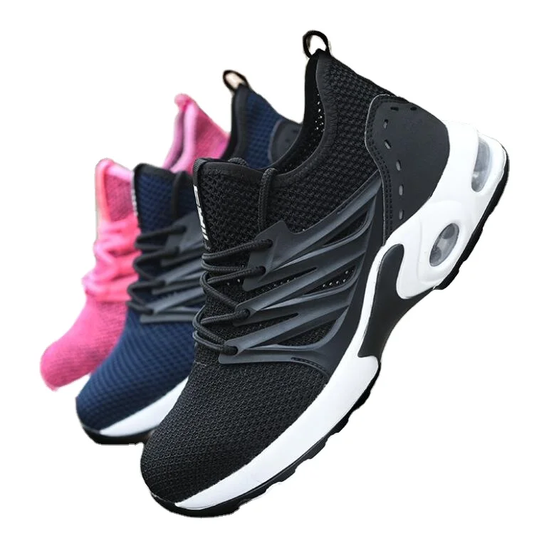 

2021 Breathable Lightweight fashion Steel toecap anti-smashing sneaker cheap price Protective working Men Boots Safety Shoes