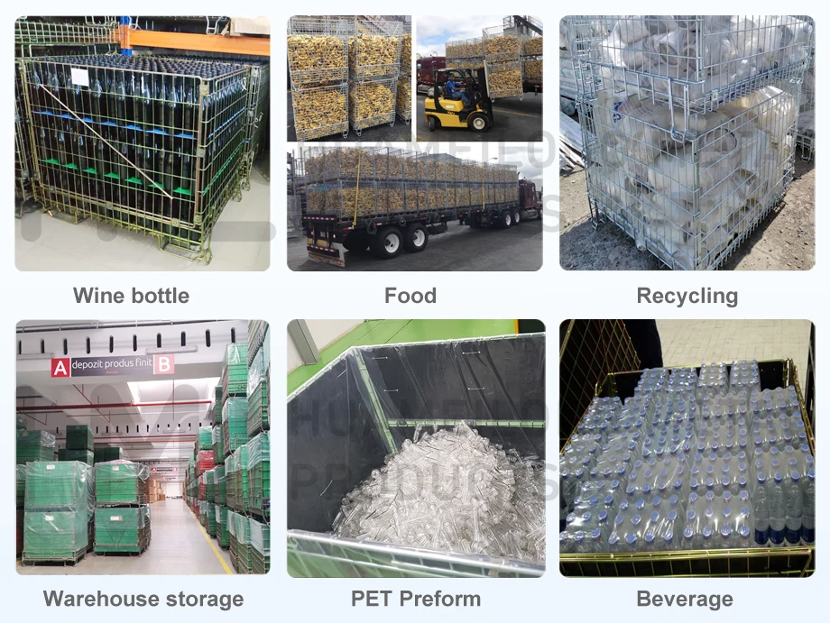 wire mesh container-F 