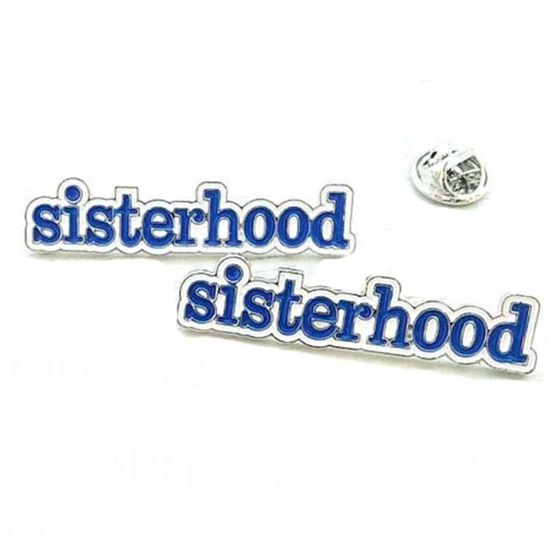 

Greek Sorority Fraternity Lady Sisterhood brooch 100years Finer Women girl Zeta Phi Beta 1920 lapel pin brooch Jewelry broches, Picture