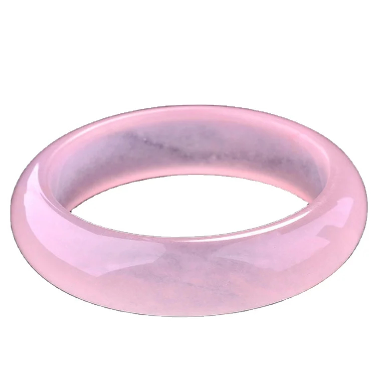 

Quartzite Kind Of Pink Jade Bracelet Water Embellish Ice Through Oil Embellish Smooth Men And Women With Jade Crafts