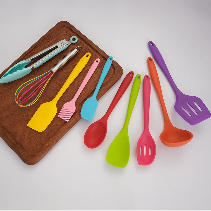 

Amazon top seller 2020 uk household gadgets silicone kitchen cuisine accessories cooking tools utensils set, Many colors as photo