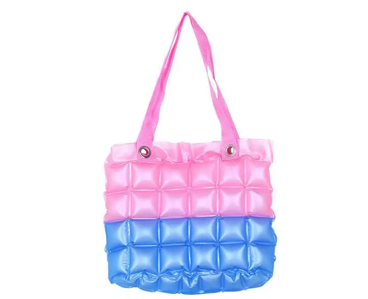 

new PVC inflatable bubble tote beach bag waterproof shopping bag