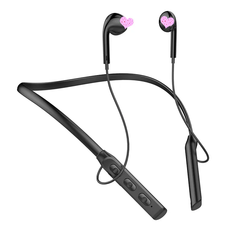 

Sport neckband earbuds wireless earphone Cartoon neckband earphone headphone
