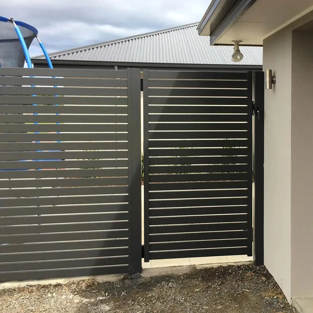 

Aluminium Slatted Privacy Fencing Factory & Hottest Sale Aluminum Slat Fence Prices, Customer's request