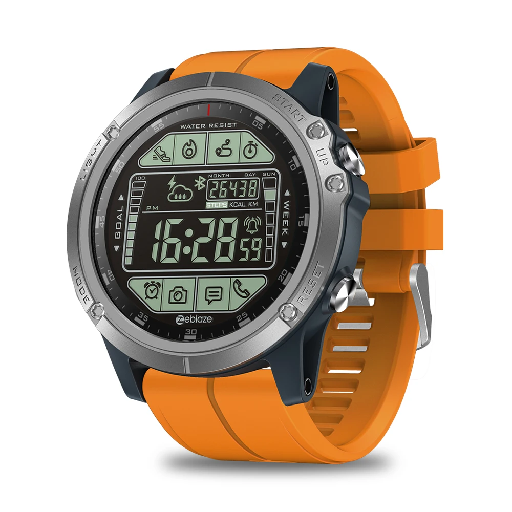 

Zeblaze VIBE 3S Waterproof 5 ATM / 50 m 1.24 "FSTN Display All Day Tracking Sports Smartwatch for Android & ios