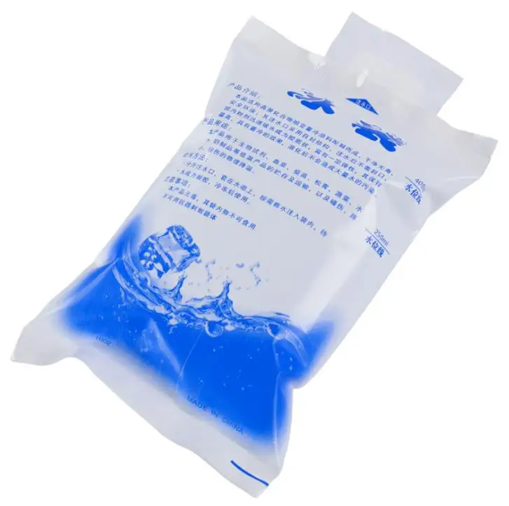 

Gel Ice Bag Insulated Dry Cold Ice Pack Gel Cooler Bag for Food Fresh Food Ice Bag