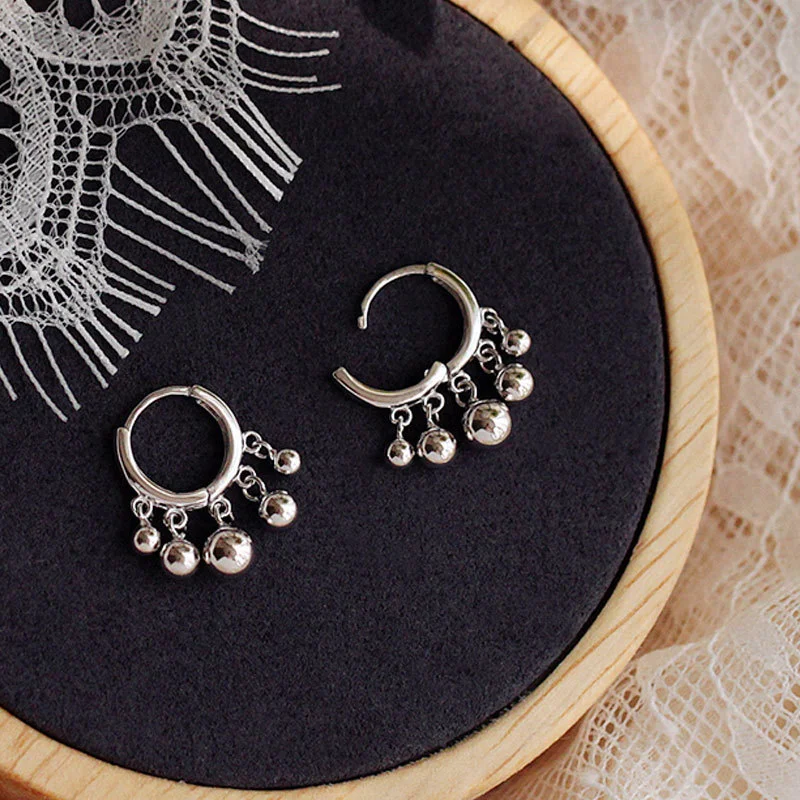 

Drop Ship Bohemian Vintage Hoop Earrings Circles Tribal Earrings Spiral Earrings for Women FineJewelry S925 for Women