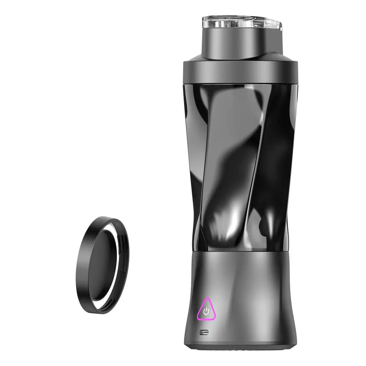 700ML USB Rechargeable  Portable Juicers Fruit Extractors  Smoothie Small Blender for Travel Office Gym Camping