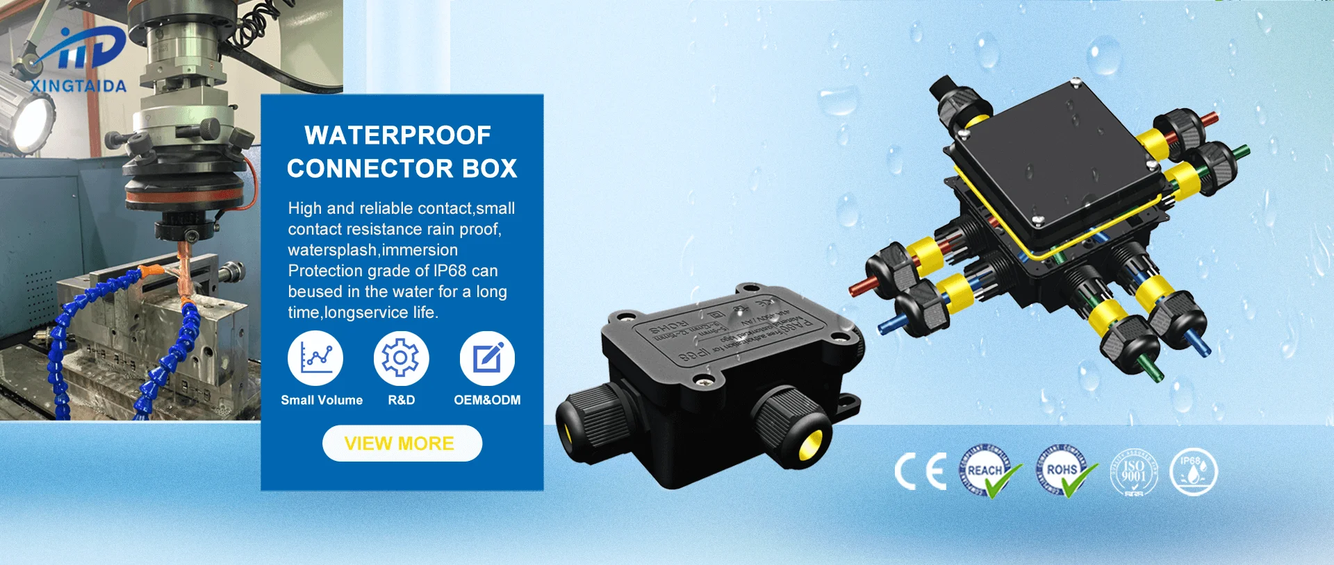 ABS PC NYLON Junction Box Plastic Distribution Box power distribution box