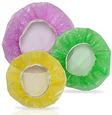 

High Quality Elastic Plastic food cover, Blue