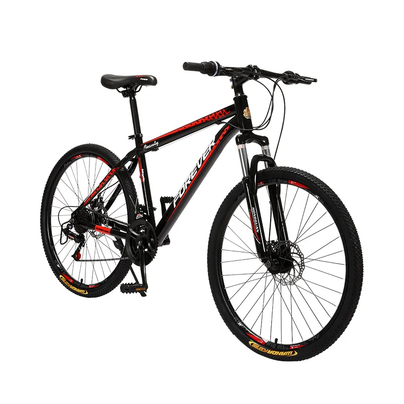 

FOREVER A3 26 inch 24 Speed High Carbon Steel Mountain Bike MTB Cycling biciclet for Men Women