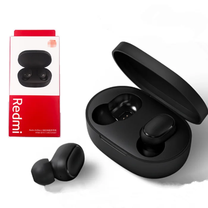 

Hot Xiaomi Redmi Airdots 2 TWS Wireless Earphone AI Control Gaming Headset With Mic Original Xiaomi Airdots S Earbuds