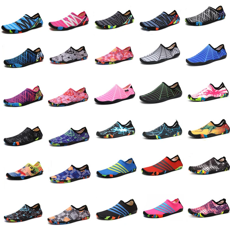 

2020 New Arrival Outdoor Water Sport Shoes Barefoot Quick-dry Aqua Yoga Socks Slip-on for Men Women, 6 colors