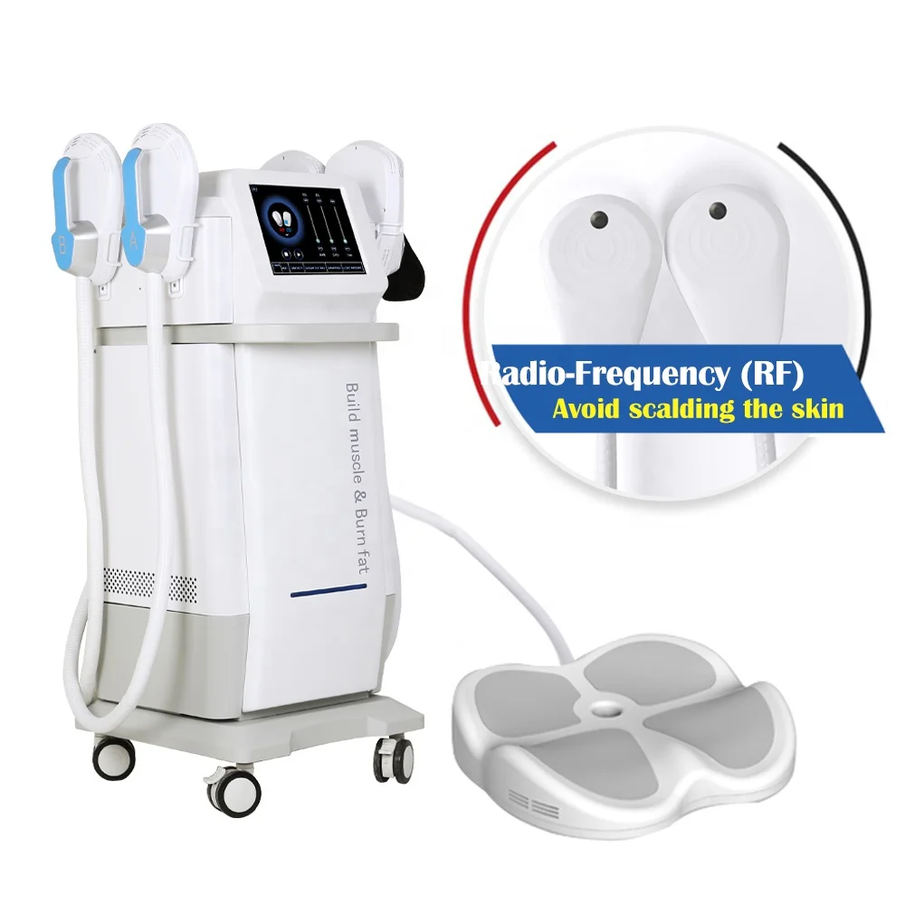 

2021 Hot Sale Beauty Equipment 5000W Power EMS 4 Handles Sincosculpt Machine For Body Shape Muscle Building With Factory Price