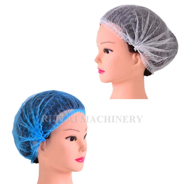 
High Speed Disposable Plastic Hair Bath Shower Bouffant Cap Making Machine 