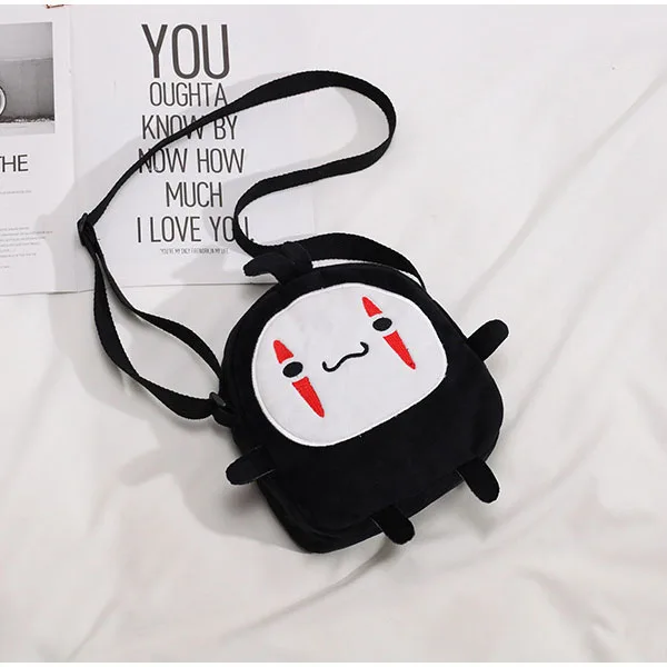 product-2020 new arrival hot sell Fashion high quality durable Cute Cartoon No Face Man Plush Bag Me-1