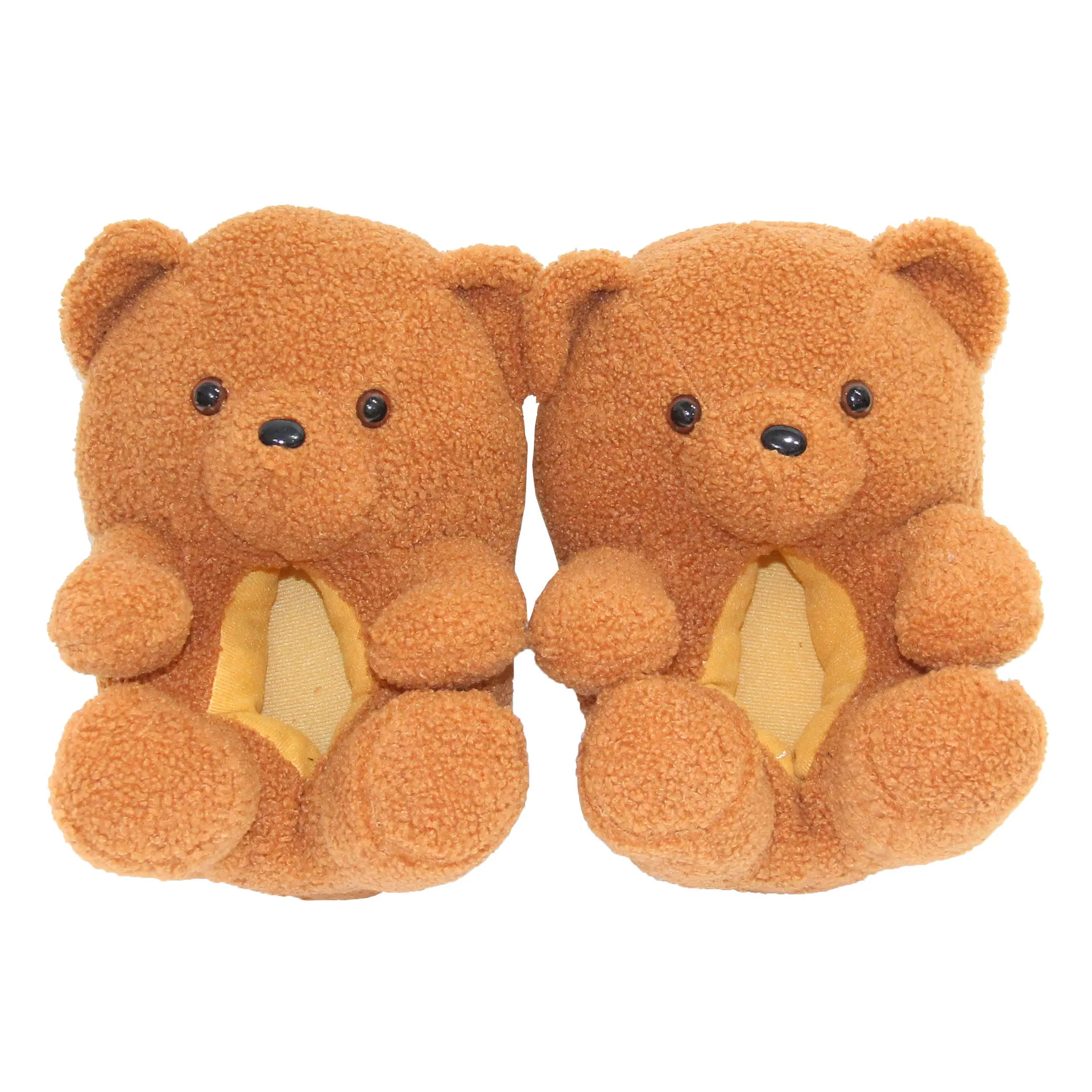 

New Design Plush Home Indoor Children Bear Slipper woman Shoes Winter Slippers