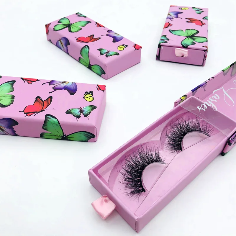 

Fluffy 3d Mink Lashes Wholesale Own Brand Thick Dramatic Eyelash Long Soft Mink Lashes Butterfly Lashesbox Luxury Vendor, Natural black mink eyelashes