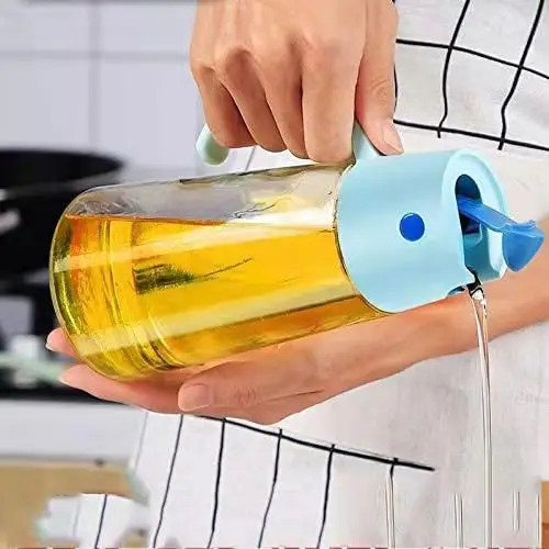 

New Type Top Sale New Products Hot Sale Mini Kitchen Cooking Olive Glass Oil Bottles, Blue,white,pink