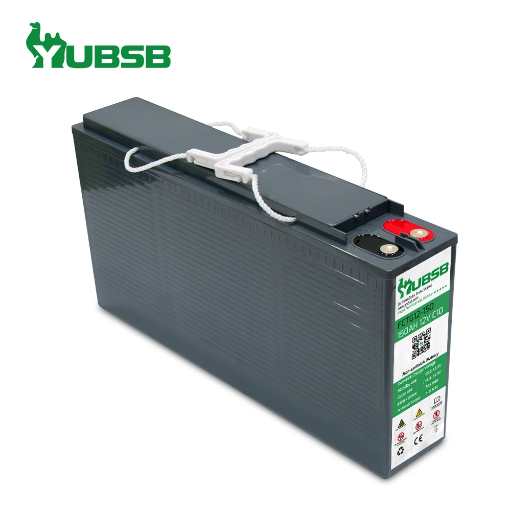 
Solar 12V 100Ah 110ah 125ah Front Terminal Agm Battery Narada Batteries 100 Kwh 