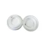 Eco Friendly Biodegradable Cup Cap Disposable Sugarcane Bagasse Bamboo Fiber Pulp Paper Hot Coffee Cup lids