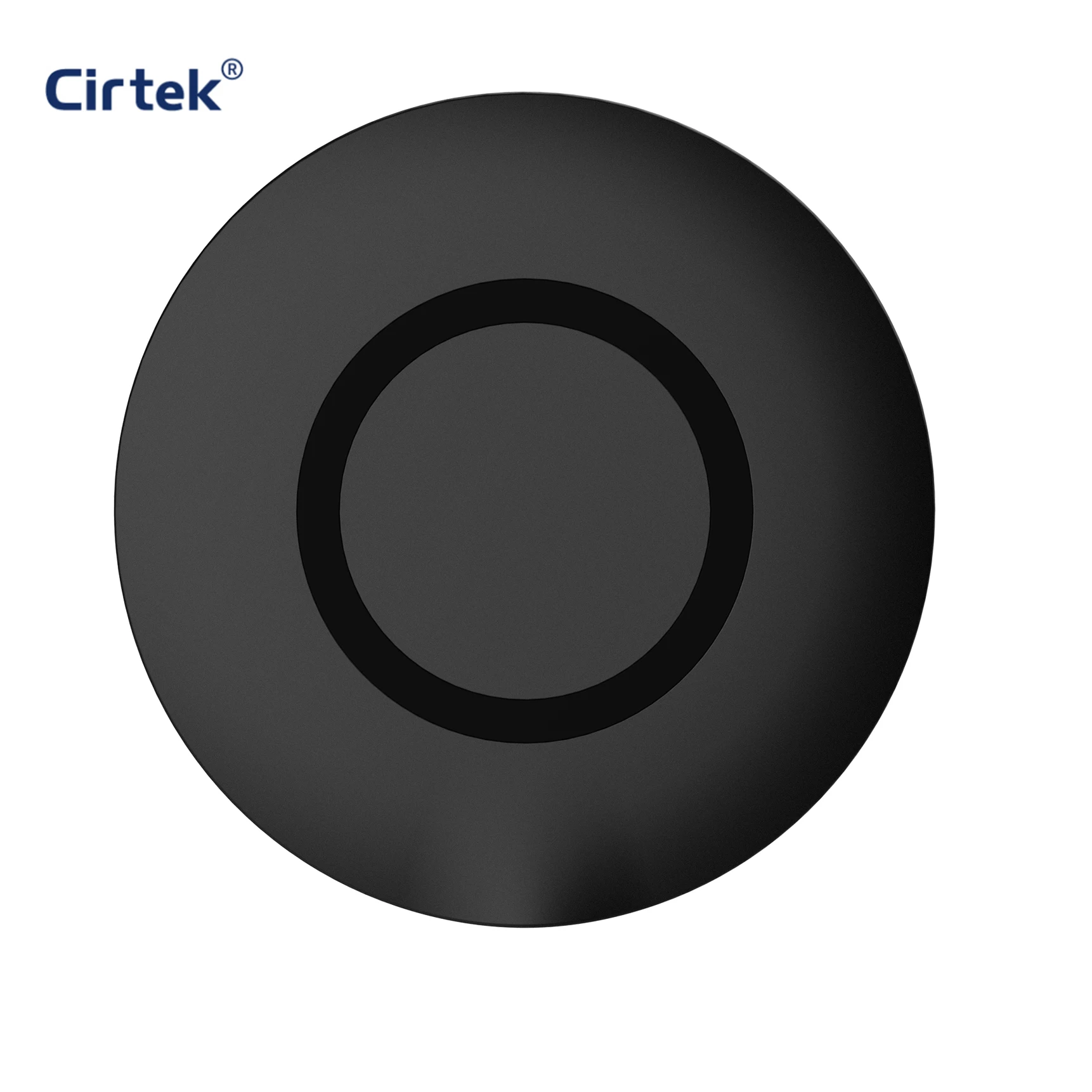 

Cirtek 15w qi fast wireless charger CE Rohs FCC QI mobile charger universal compatible fast charging type c fast charger, Black